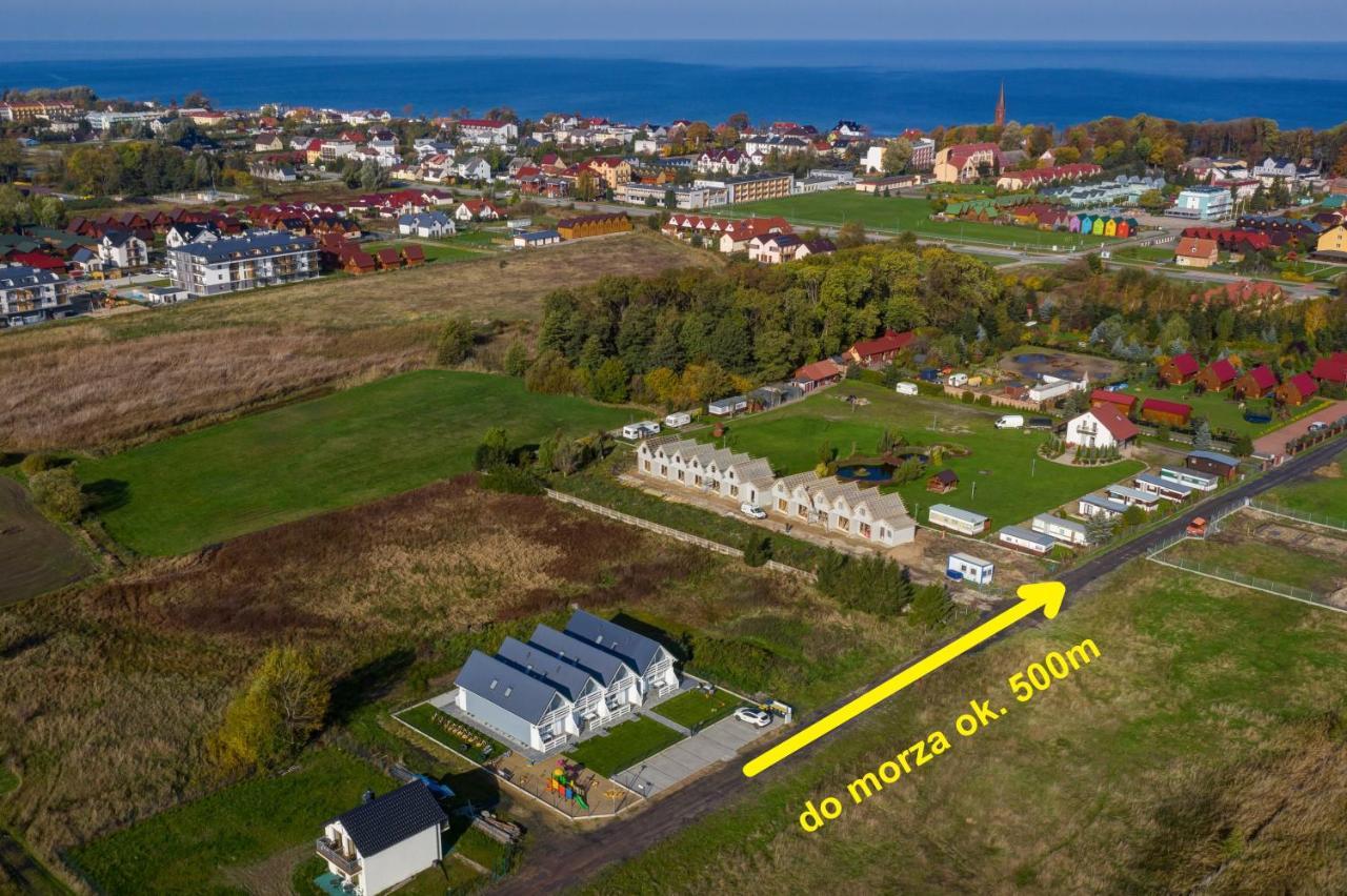 Domki Oski Sarbinowo Buitenkant foto